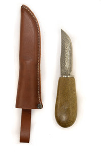 Messer mit Griff aus Donau Stein No 09
