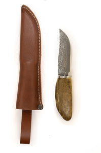 Messer mit Griff aus Donau Stein No 04